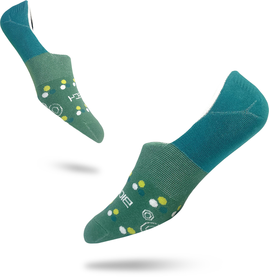 Custom Branded No Show Bamboo Socks