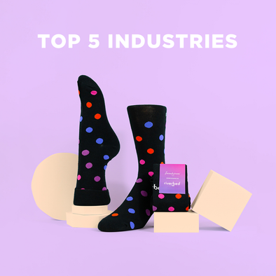 Top 5 Industries Using Custom socks