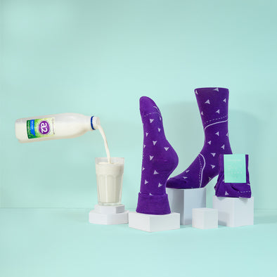 The a2 Milk Company X Swanky Socks