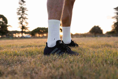 White Socks vs Black Shoes