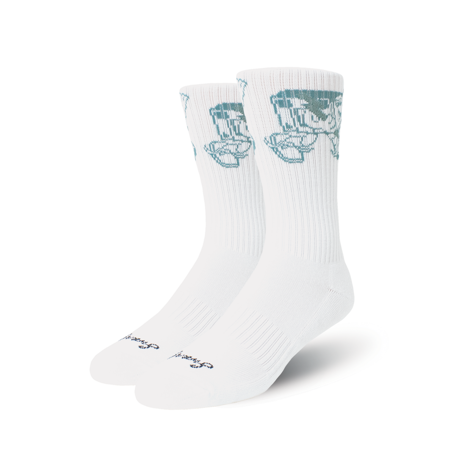 Custom Branded Sports Crew Cotton Socks