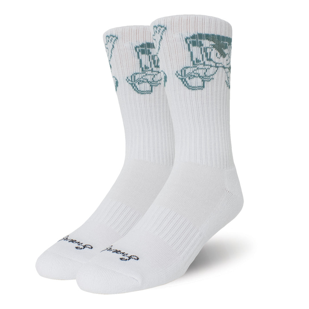 Custom Branded Sports Crew Bamboo Socks