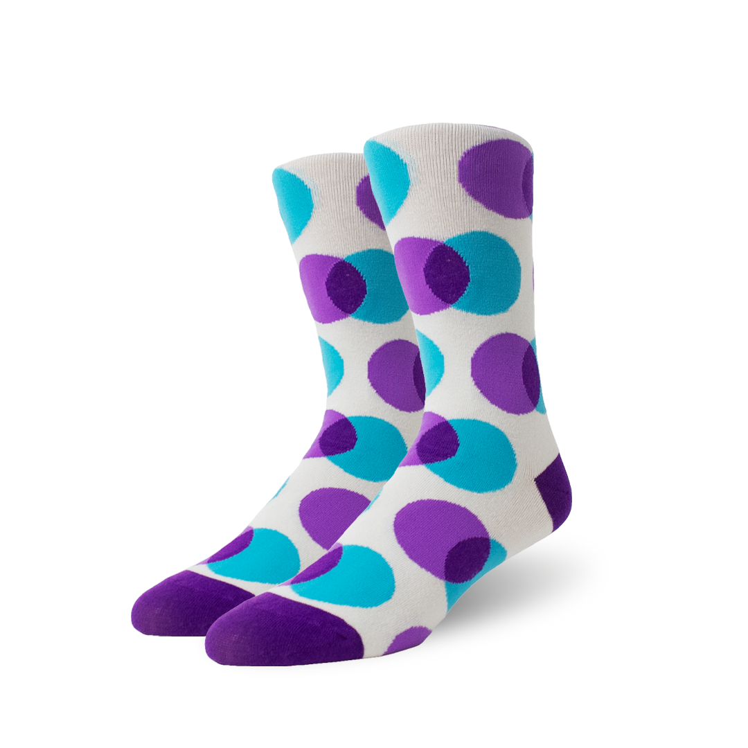 Custom Branded Merino Wool Dress Socks