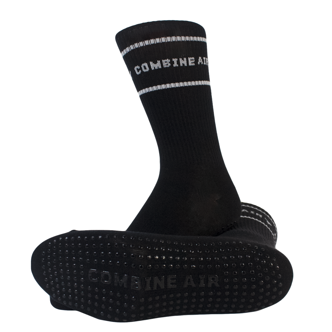 Custom Branded Grip Crew Socks