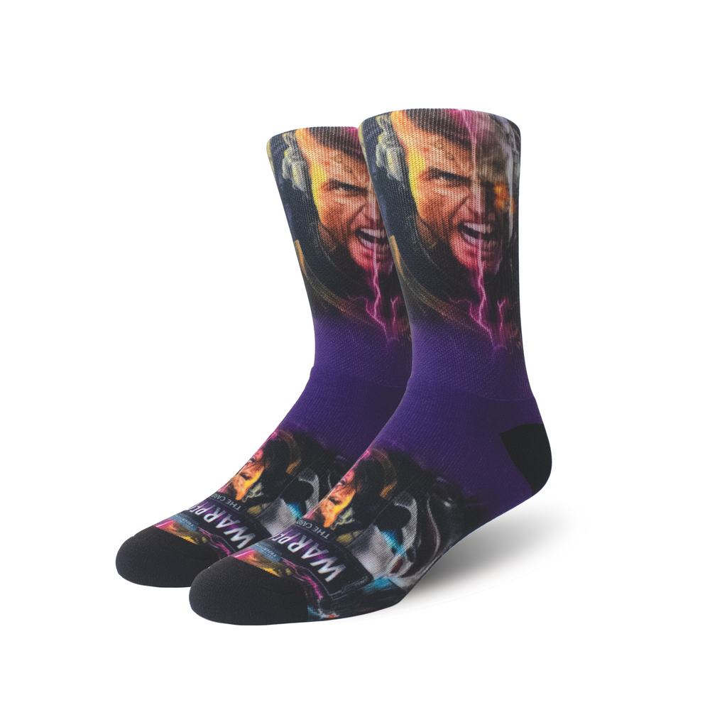 Custom branded digital printed socks | Swanky socks US