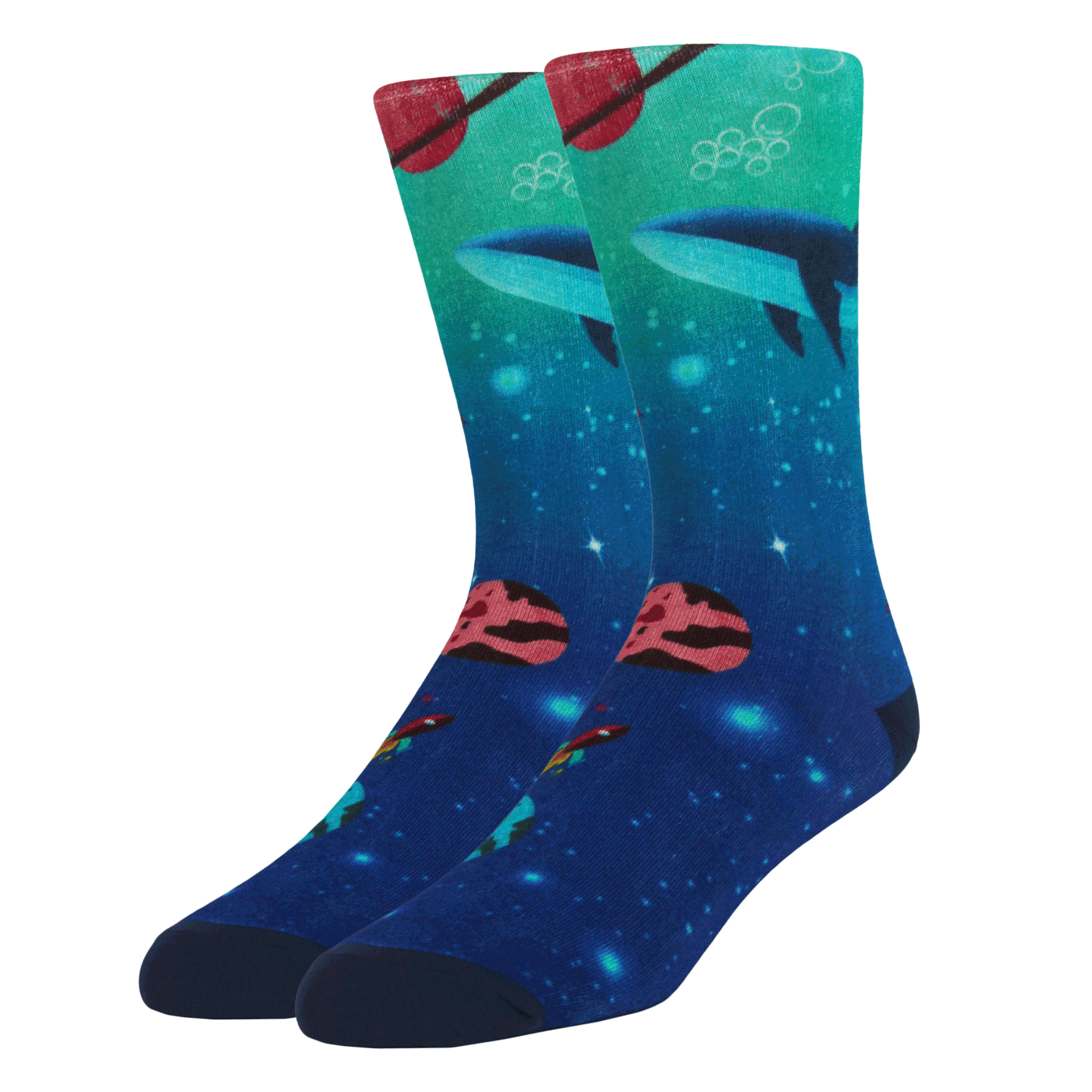 Custom Branded Digital Polyester Socks